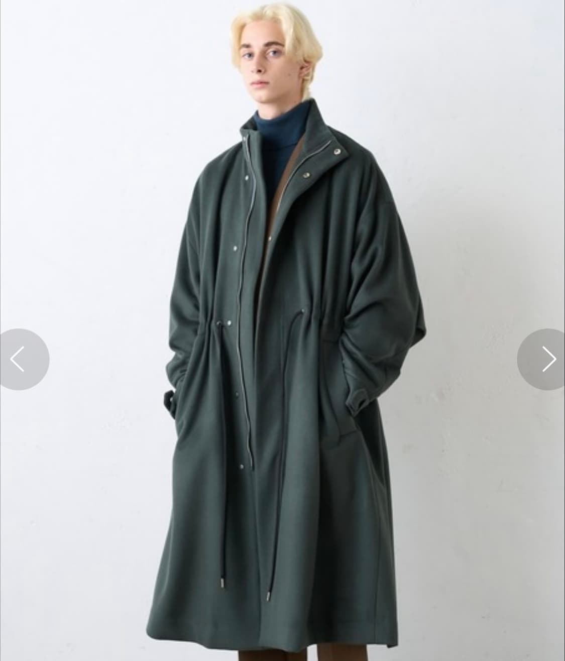 Lui's - 울 모즈 코트 상품이미지9