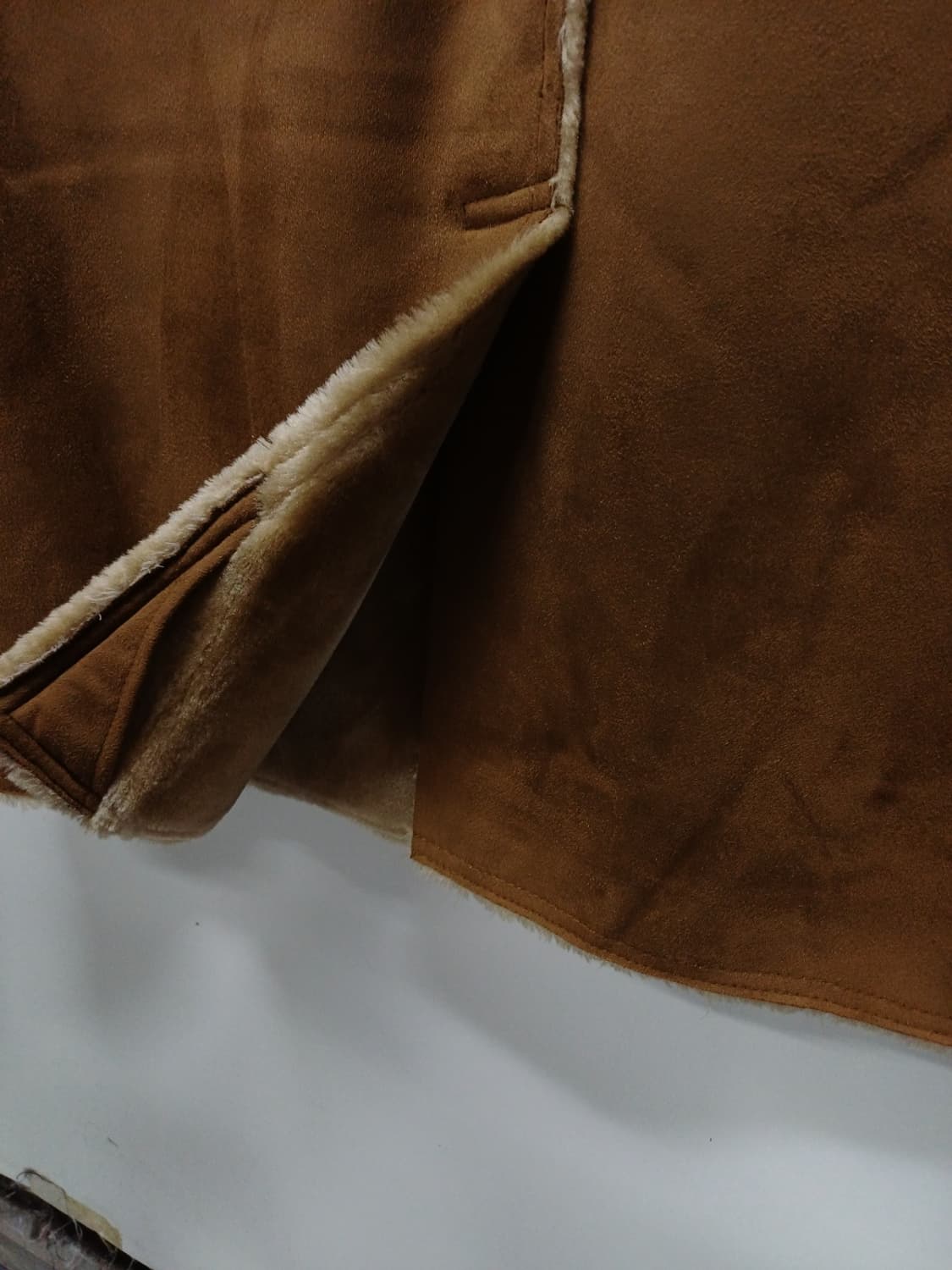 다니엘에스떼(DANIEL HECHTER) 무스탕 롱코트 (66~66반) 상품이미지9