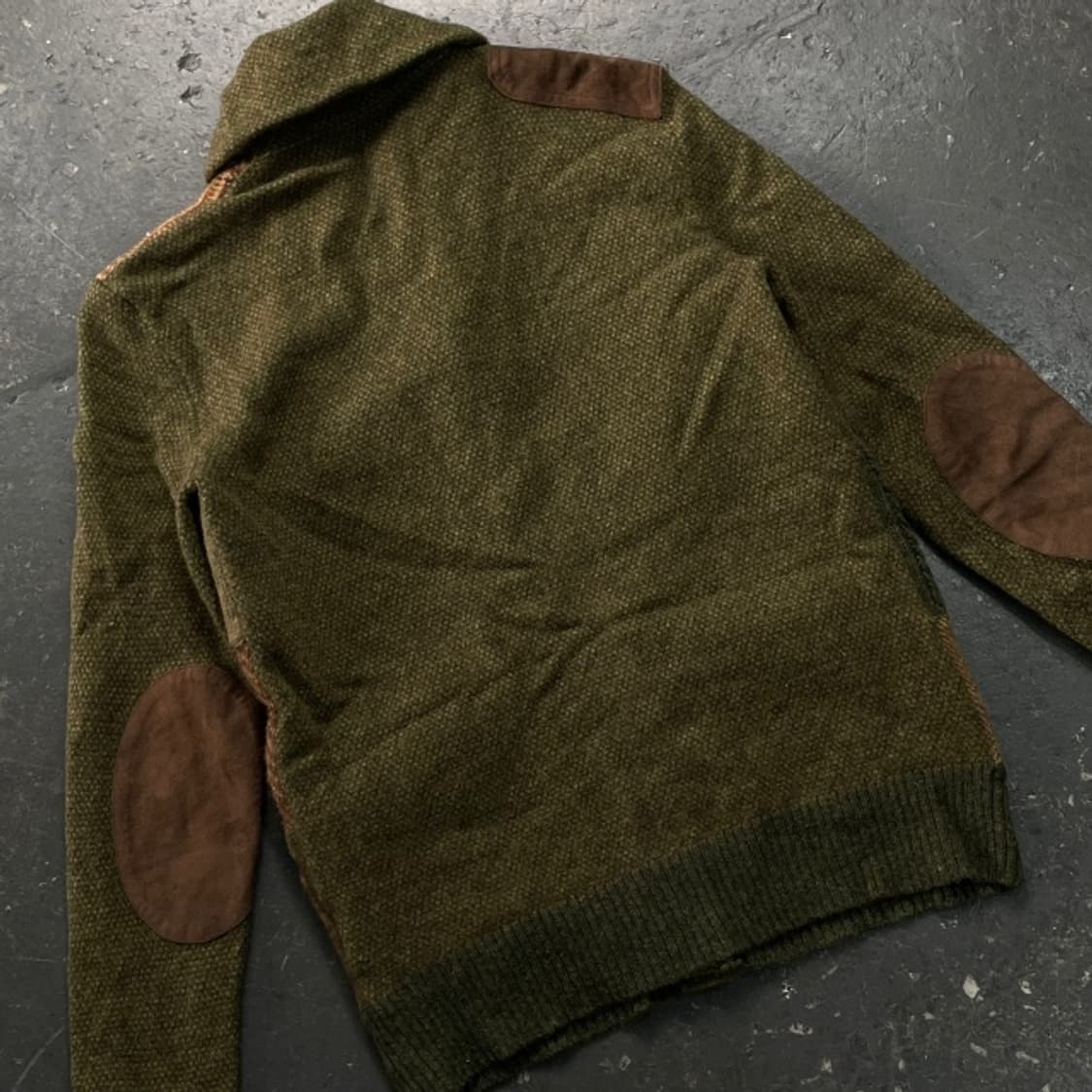 XS 폴로 패치워크 가디건  상품이미지5