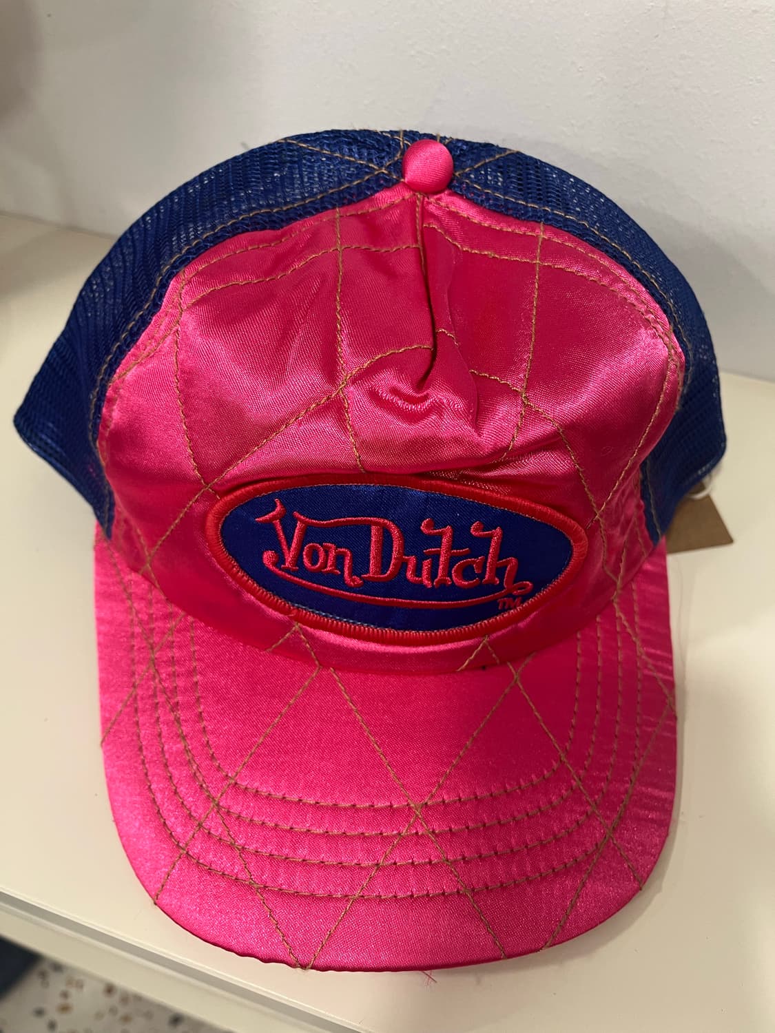 [새상품]본더치(Von Dutch) 하드코어 스포츠 퀼팅 트러커 상품이미지1