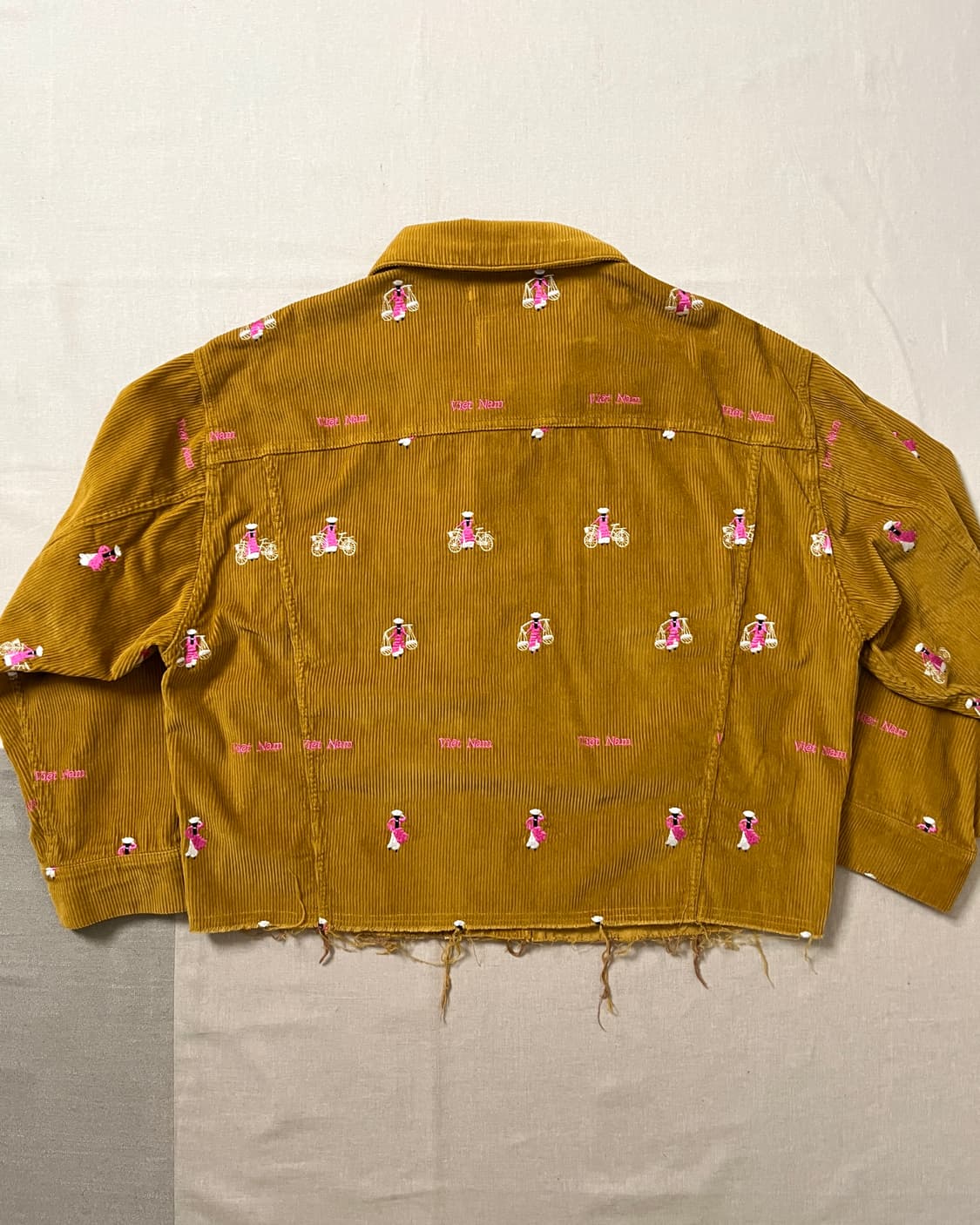 더블렛 베트남자수 코듀로이 자켓 doublet 20aw 상품이미지2