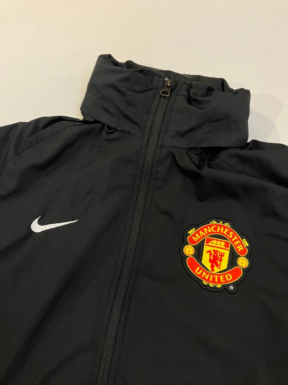 나이키 맨유 11-12 투웨이 바람막이 자켓 블랙 상품이미지2