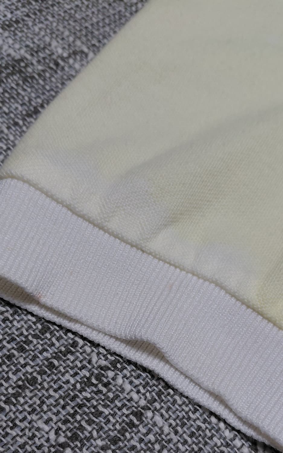 [S] Courreges 꾸레쥬 파스텔 배색 크롭 반팔 폴로 셔츠 상품이미지10