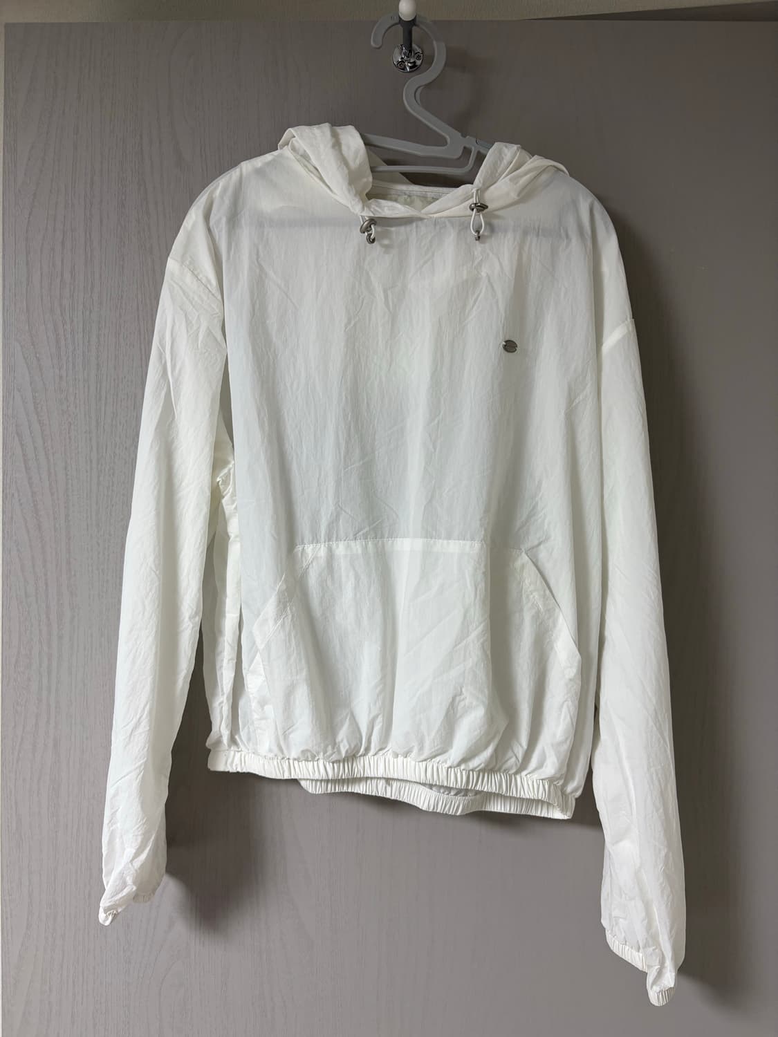 오로 웨어러블 후드 아노락 윈드 자켓 크림 상품이미지1