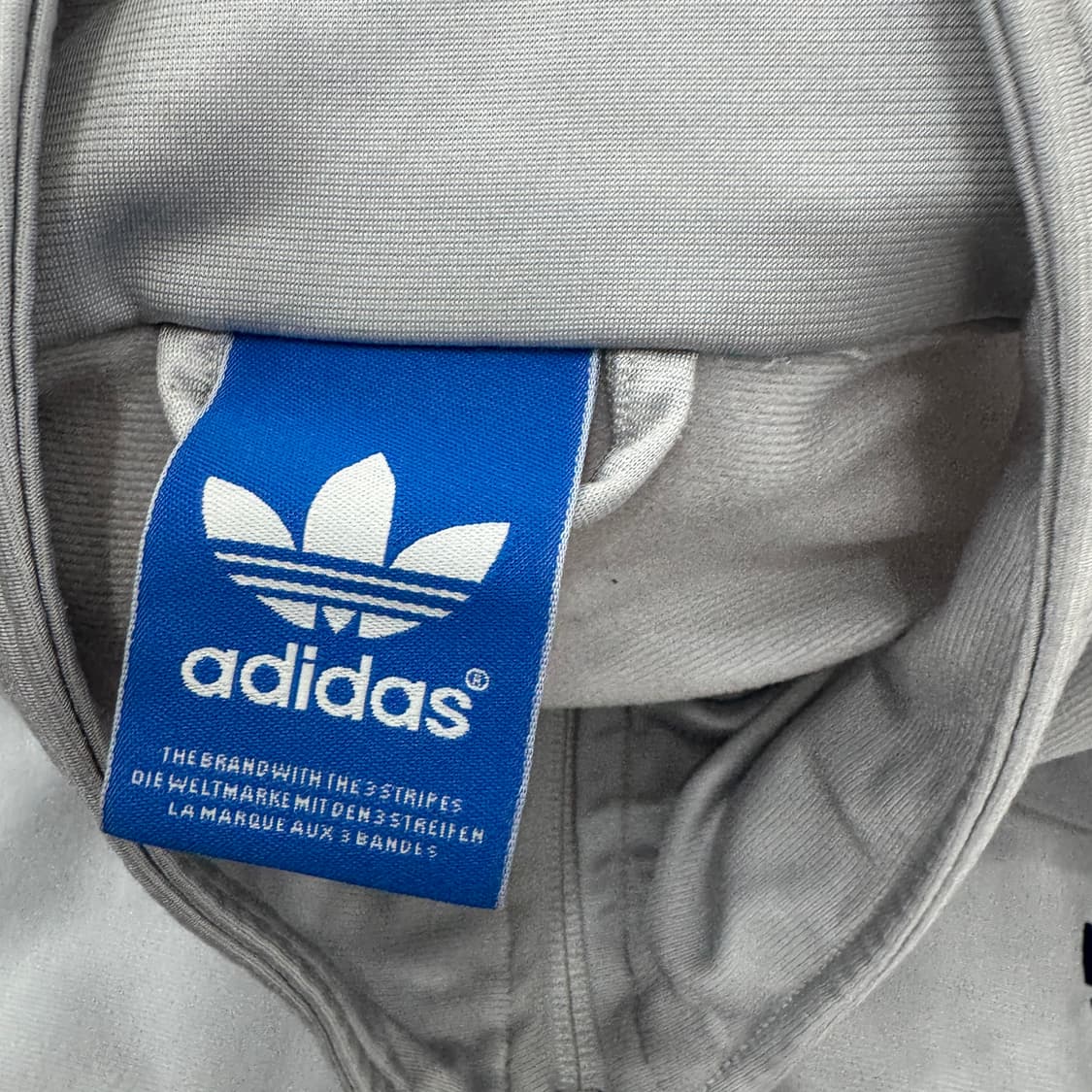 115 아디다스 해외판 네이비/밝은그레이 파이어버드  트랙탑 져지 상품이미지6