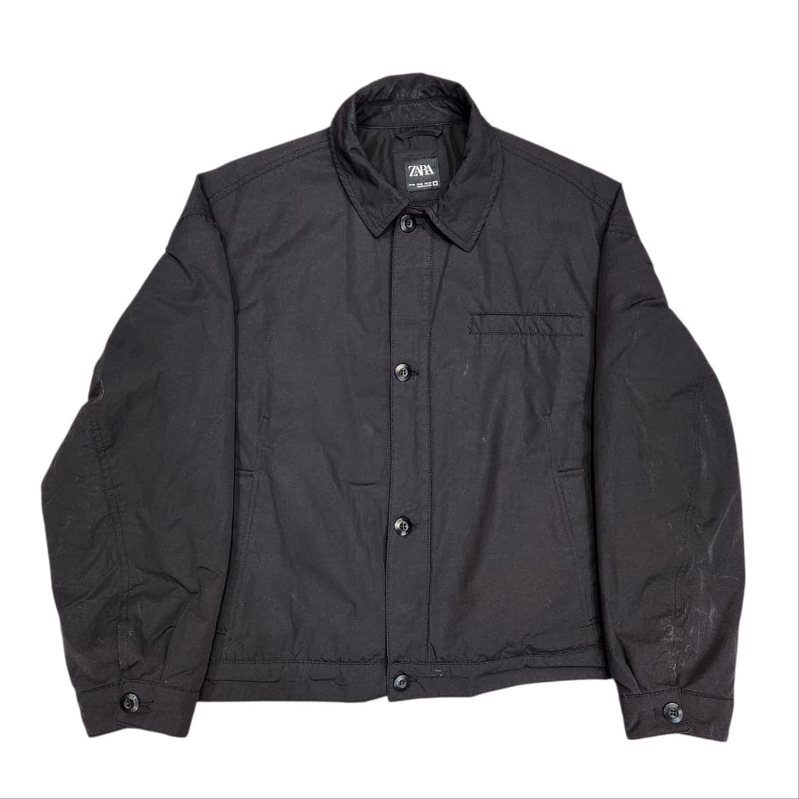 ZARA 미니멀 블루종 자켓 (M) 상품이미지1