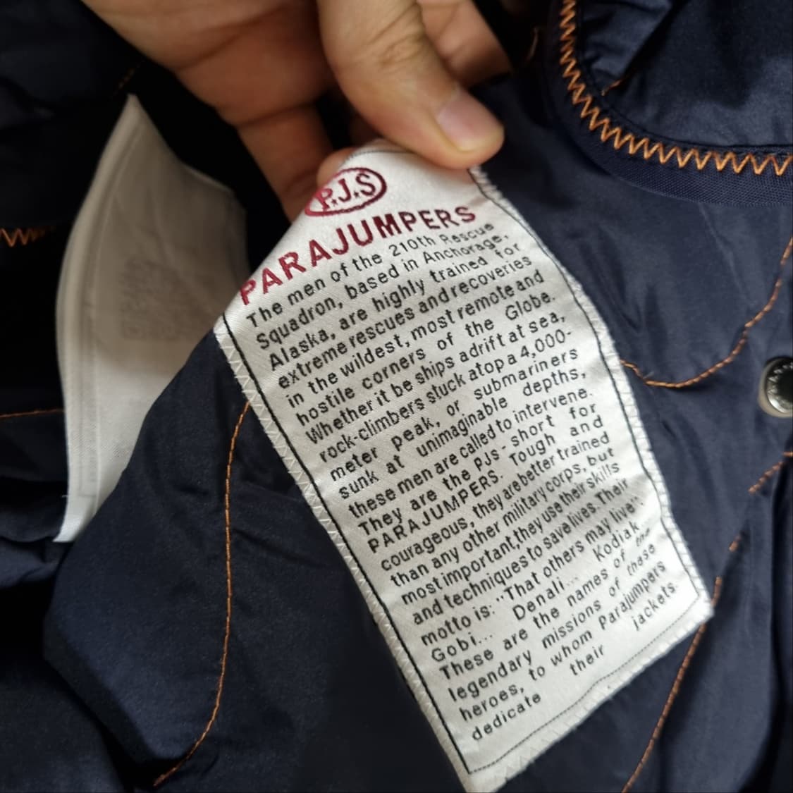 파라점퍼스 코디악 라이트핸드 패딩 상품이미지8