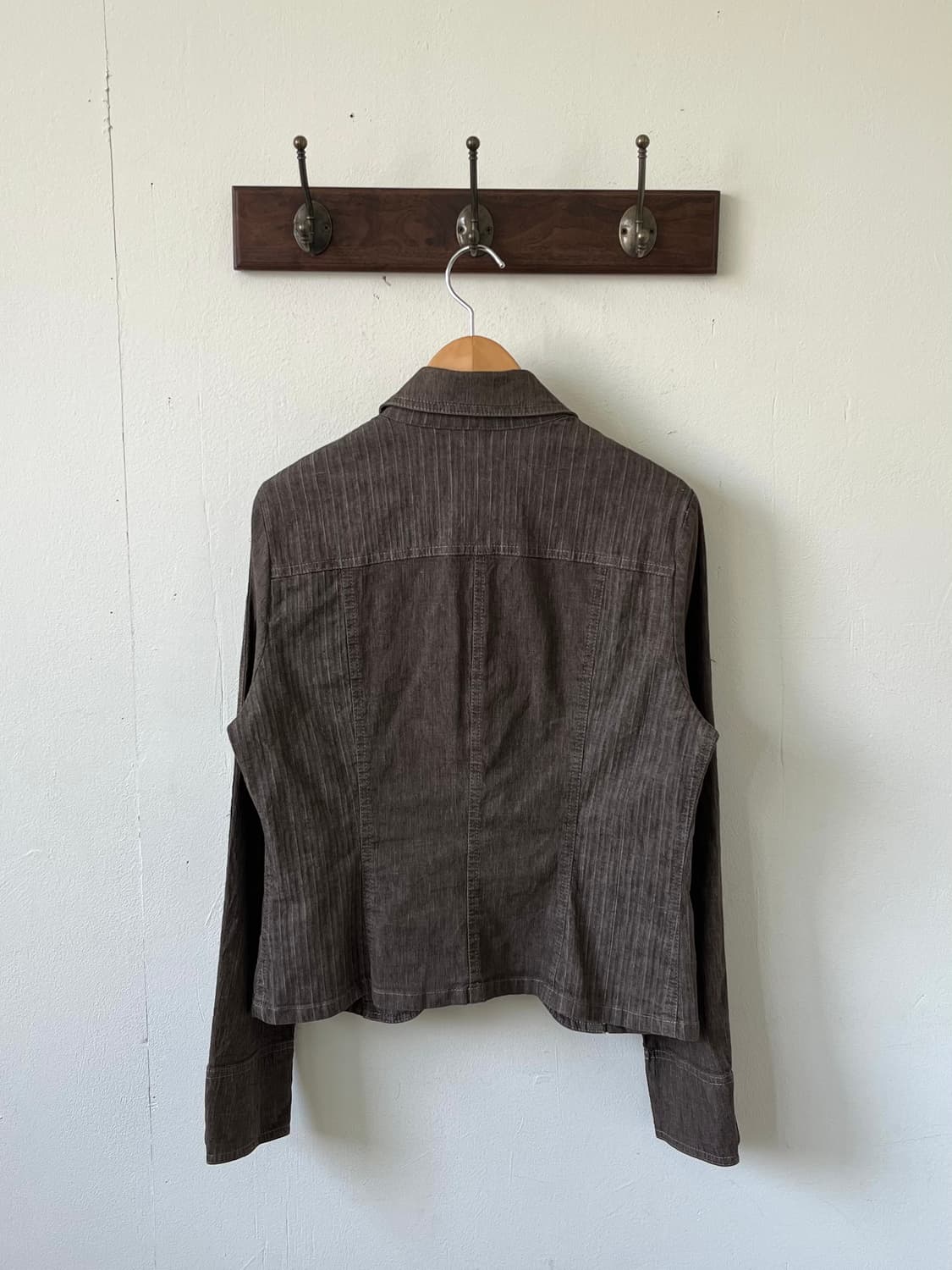 vie orne 브라운 데님 자켓  상품이미지3
