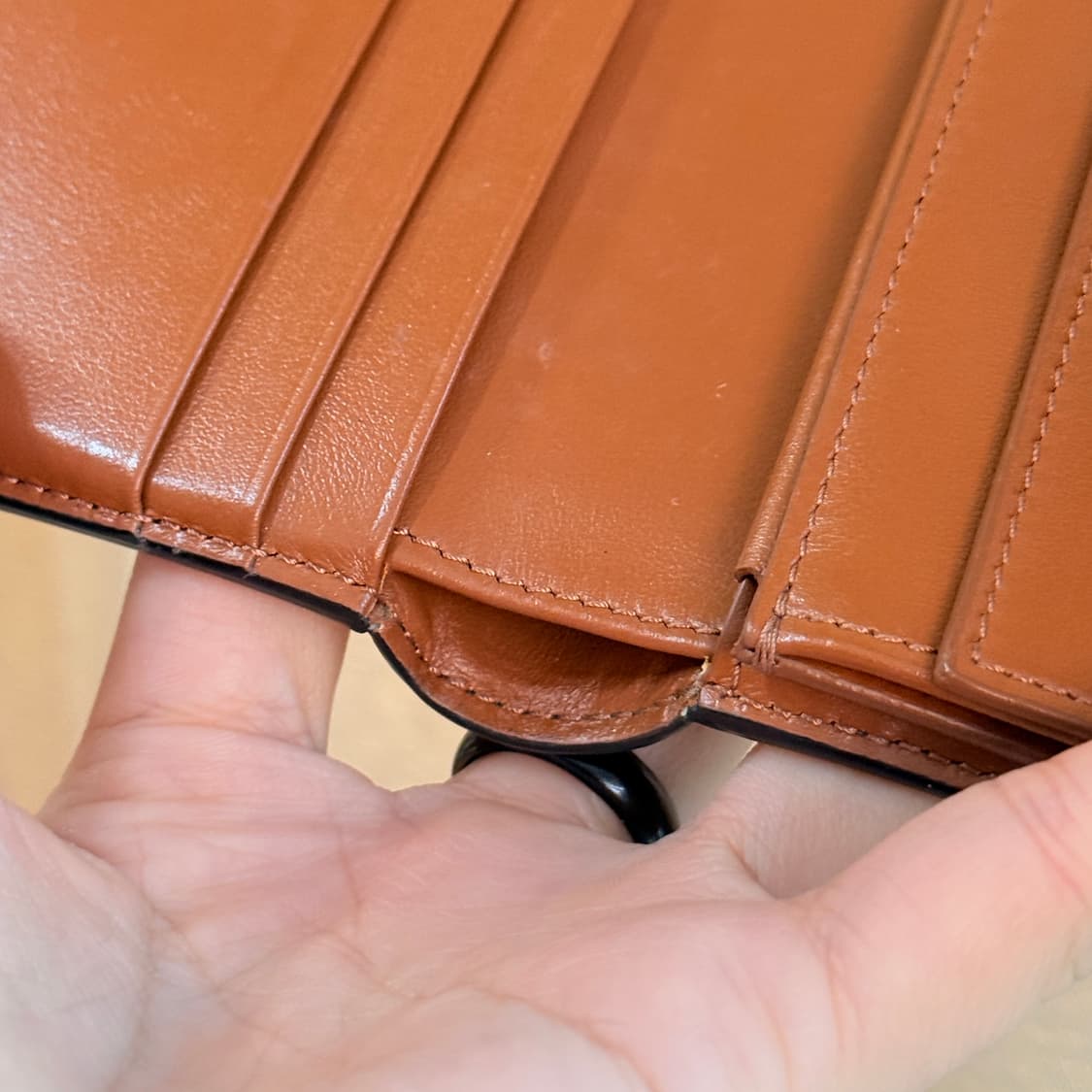 셀린느 정품 트리오페 트리폴드 여성 반지갑 상품이미지8