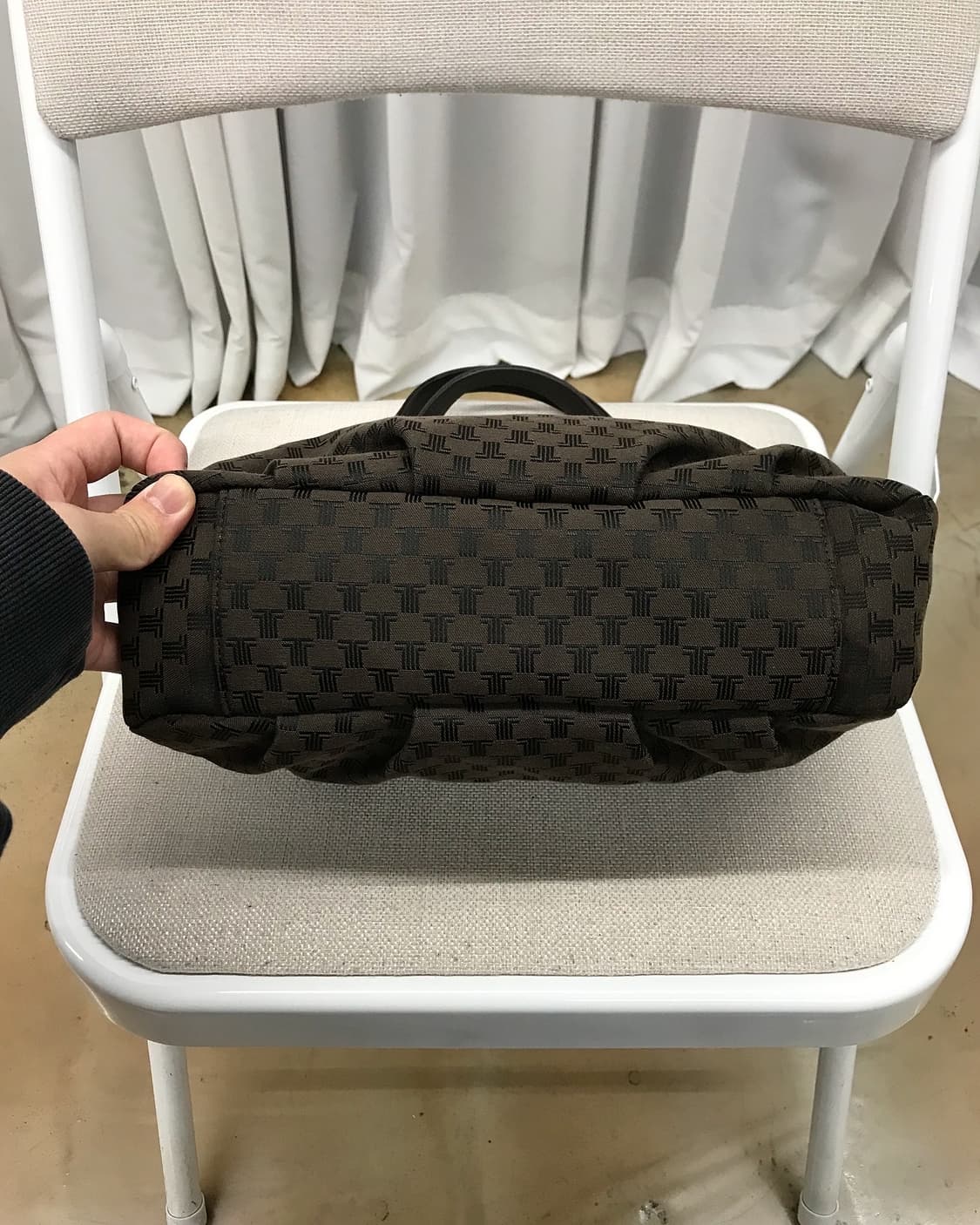 랑방 금장 토트백 가방 상품이미지3