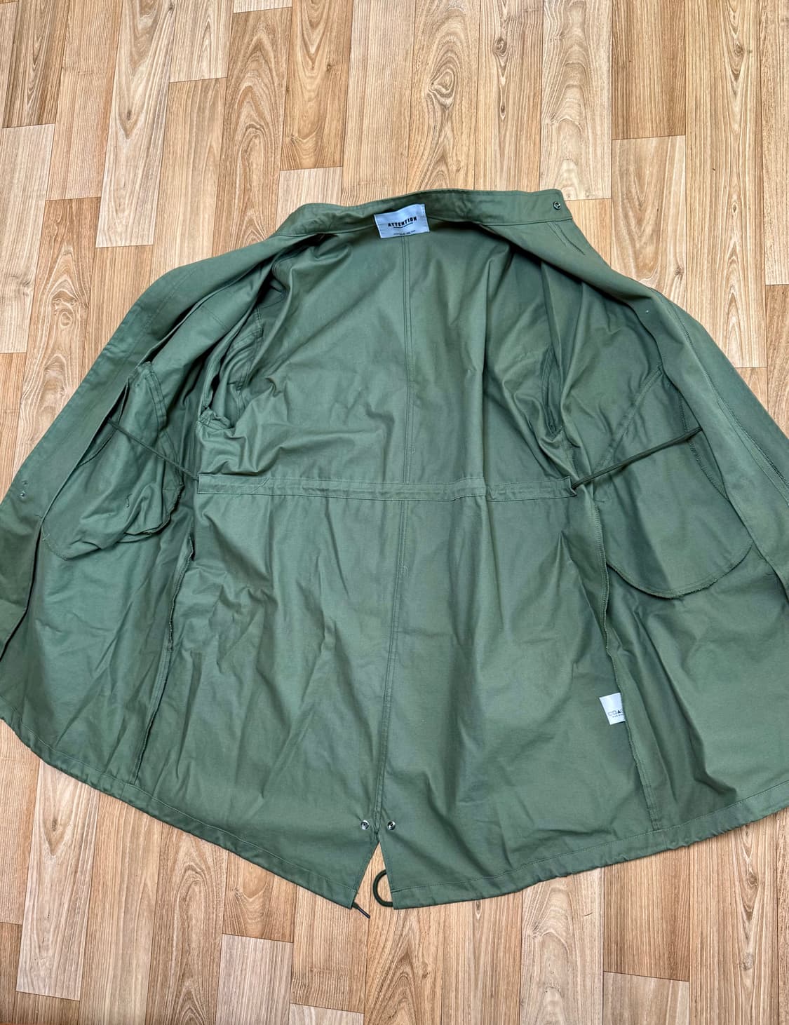 어텐션 피쉬테일 야상 상품이미지5