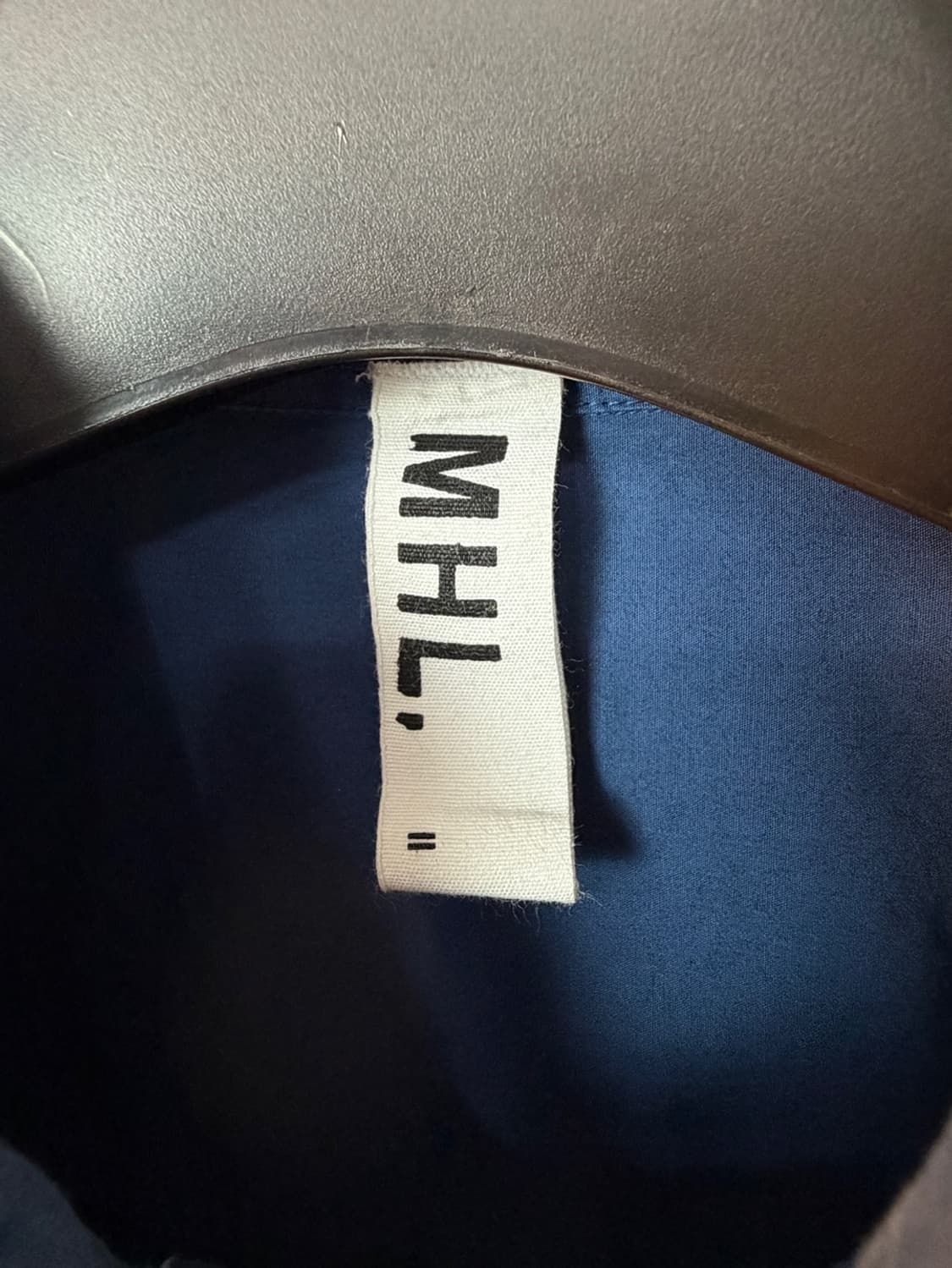 MHL 마가렛 호웰 블루 코튼 셔츠  상품이미지6