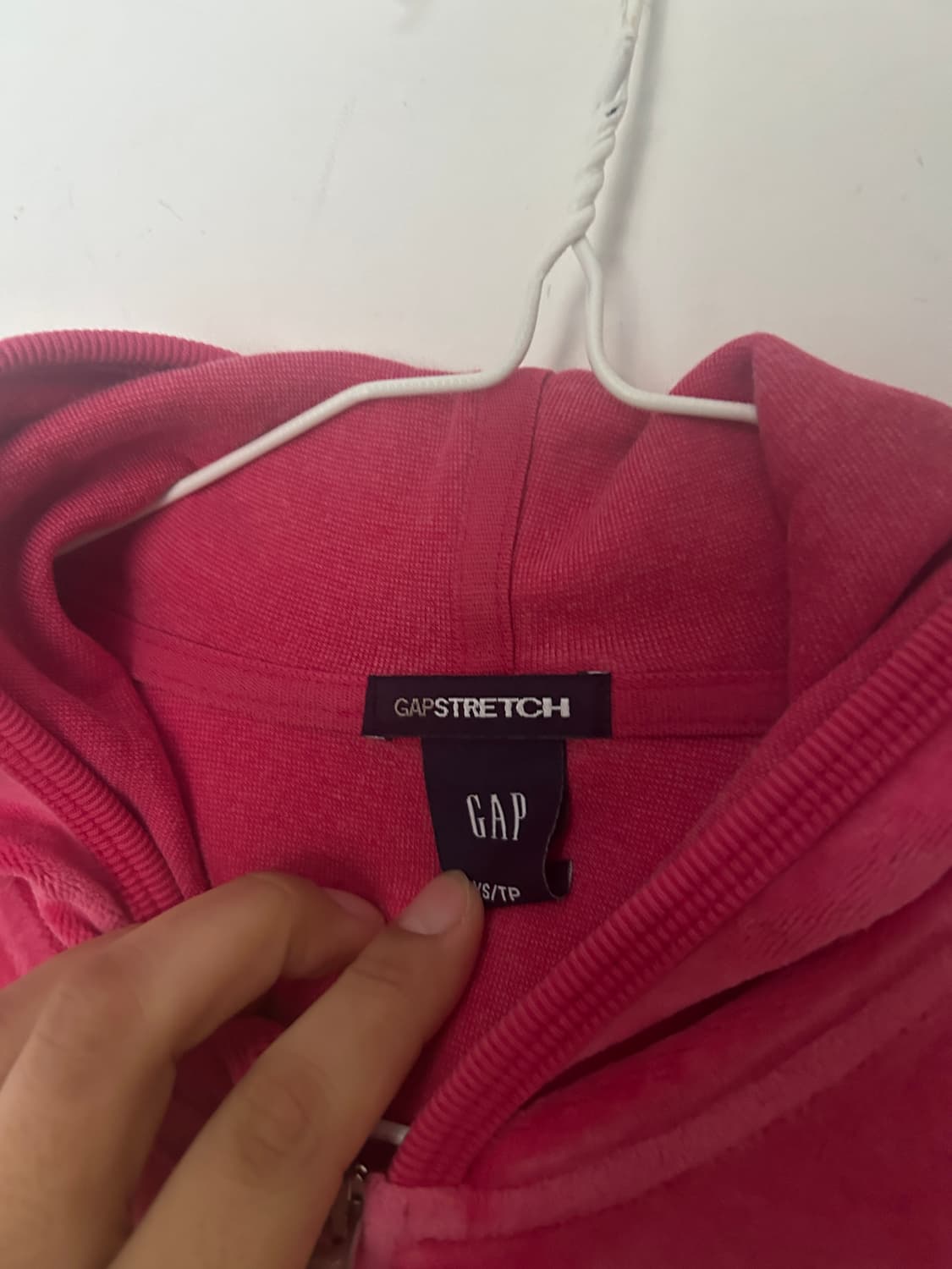 갭 벨벳 후드집업  상품이미지4
