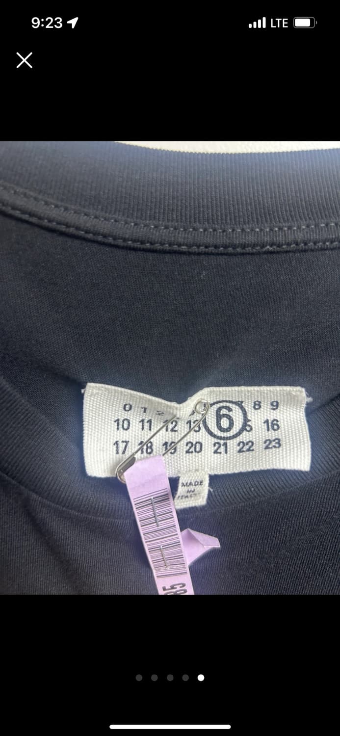 메종마르지엘라 mm6 레이어드 롱티셔츠 상품이미지5