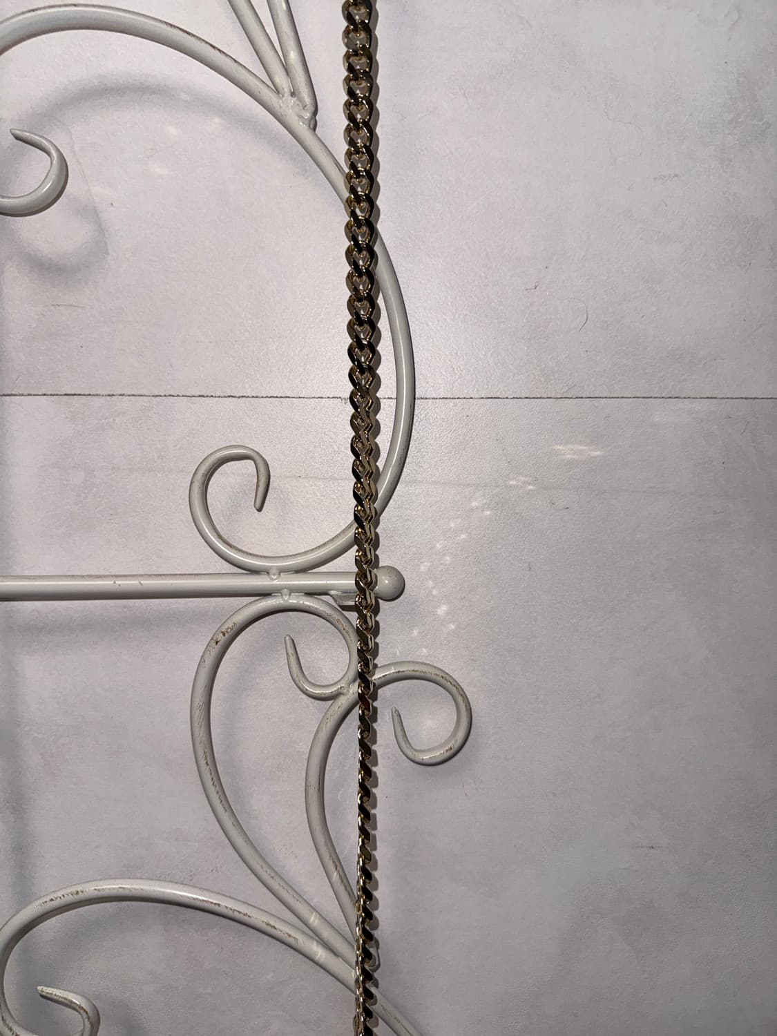 OBZEE gold cubic lip chain belt  상품이미지6