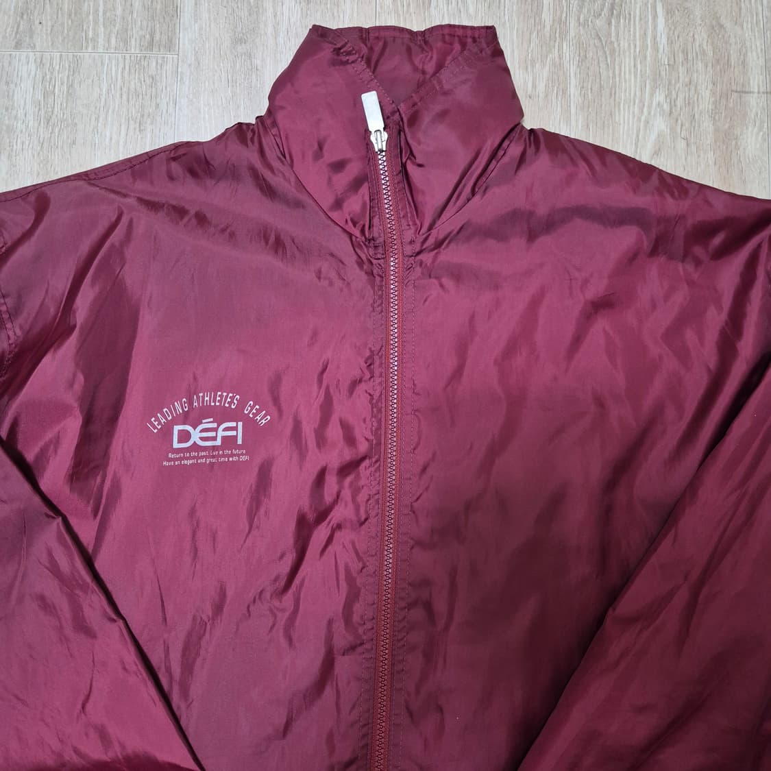 DEFI 스포츠 올드스쿨 빅로고 바람막이 자켓 상품이미지2