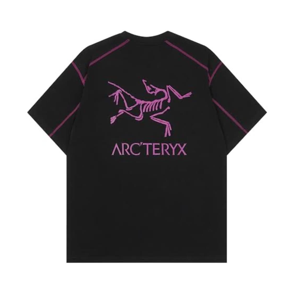 아크테릭스 시스템 A 코팔 버드 티셔츠 블랙 울트라 바이올렛 XL 상품이미지1