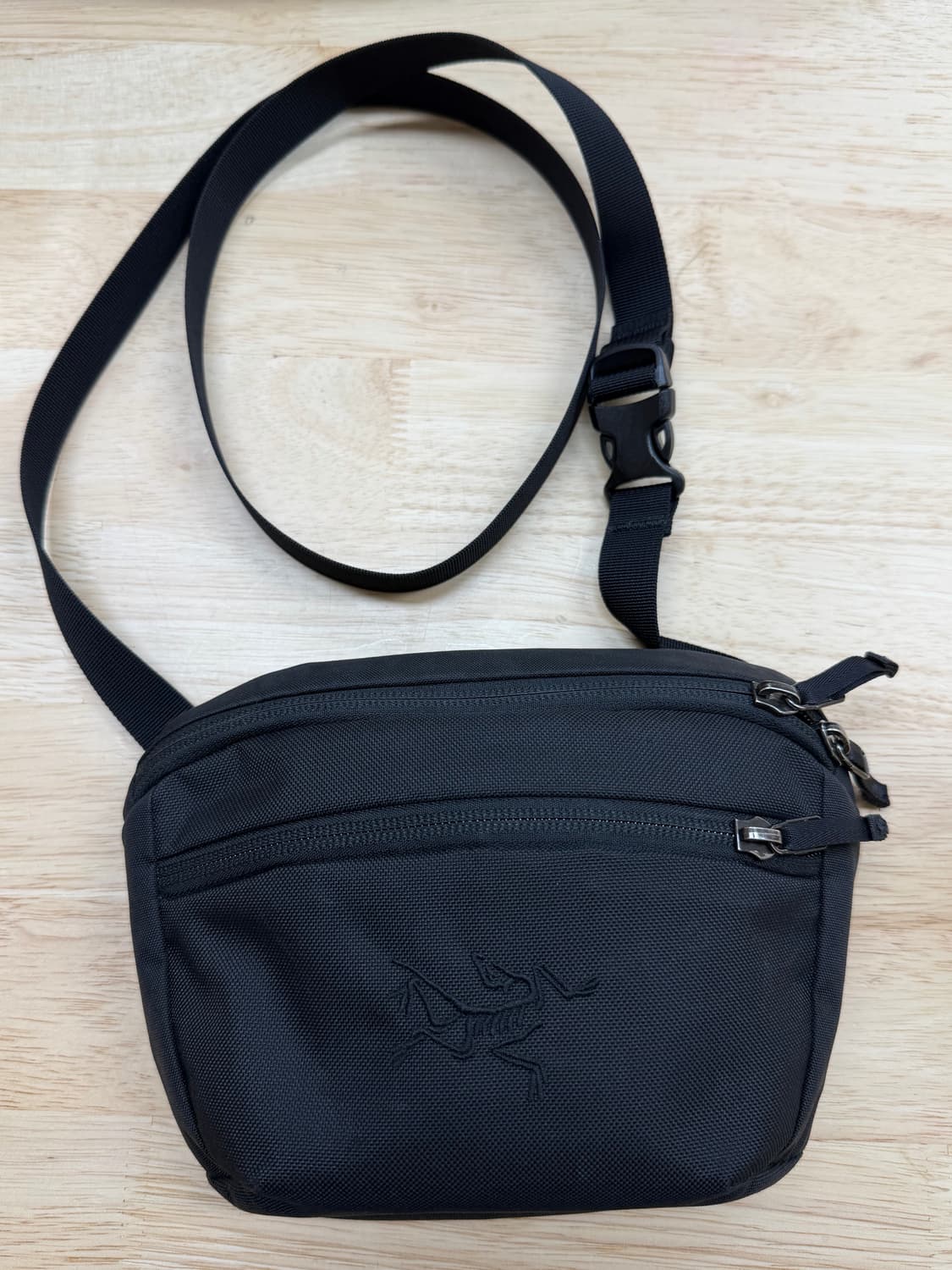 아크테릭스 맨티스 1 웨이스트팩 블랙 2 상품이미지1