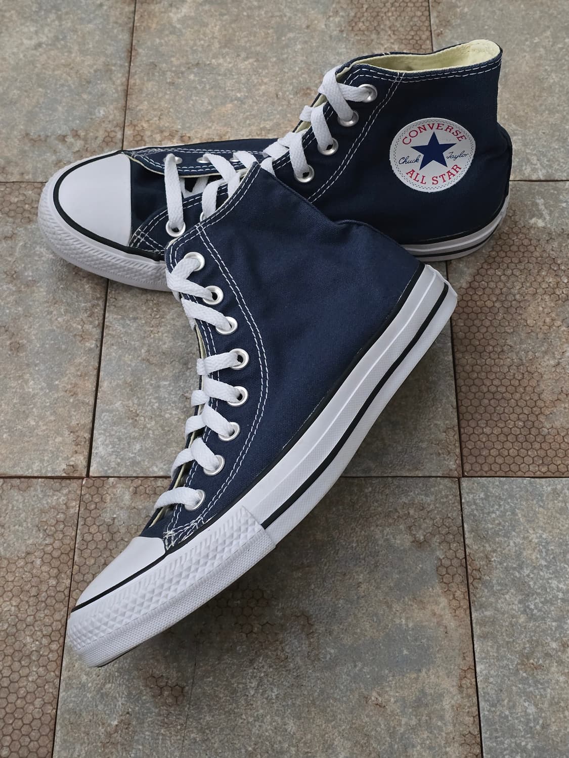 (250)컨버스 척테일러 올스타 하이 네이비 상품이미지3