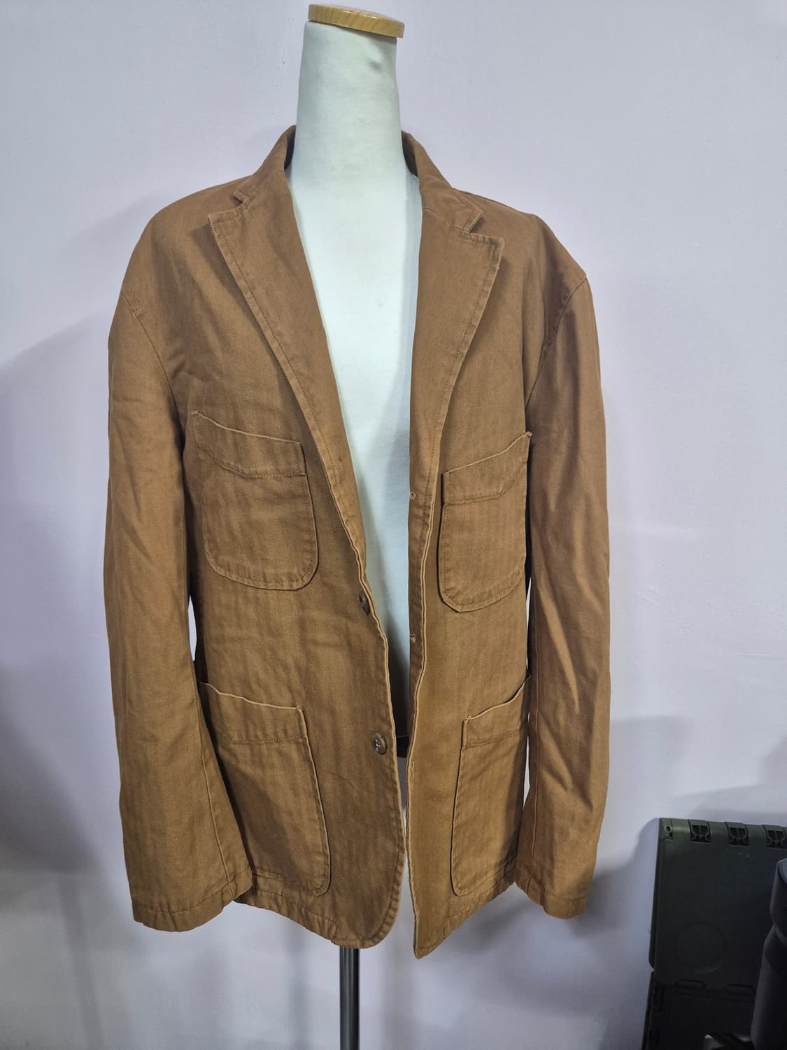 유니폼브릿지 브라운 자켓 상품이미지3