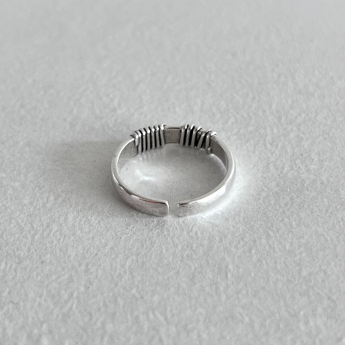 애쉬 매듭 반지 상품이미지3