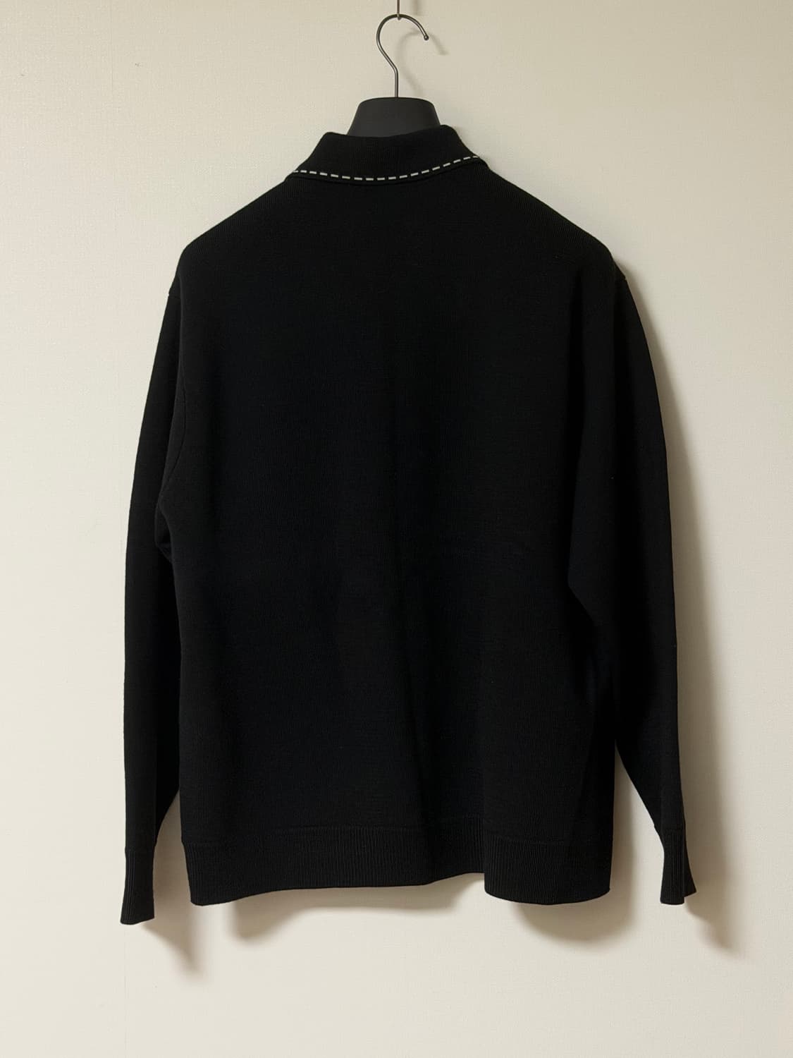 Supreme 스티치 가디건 블랙 상품이미지3