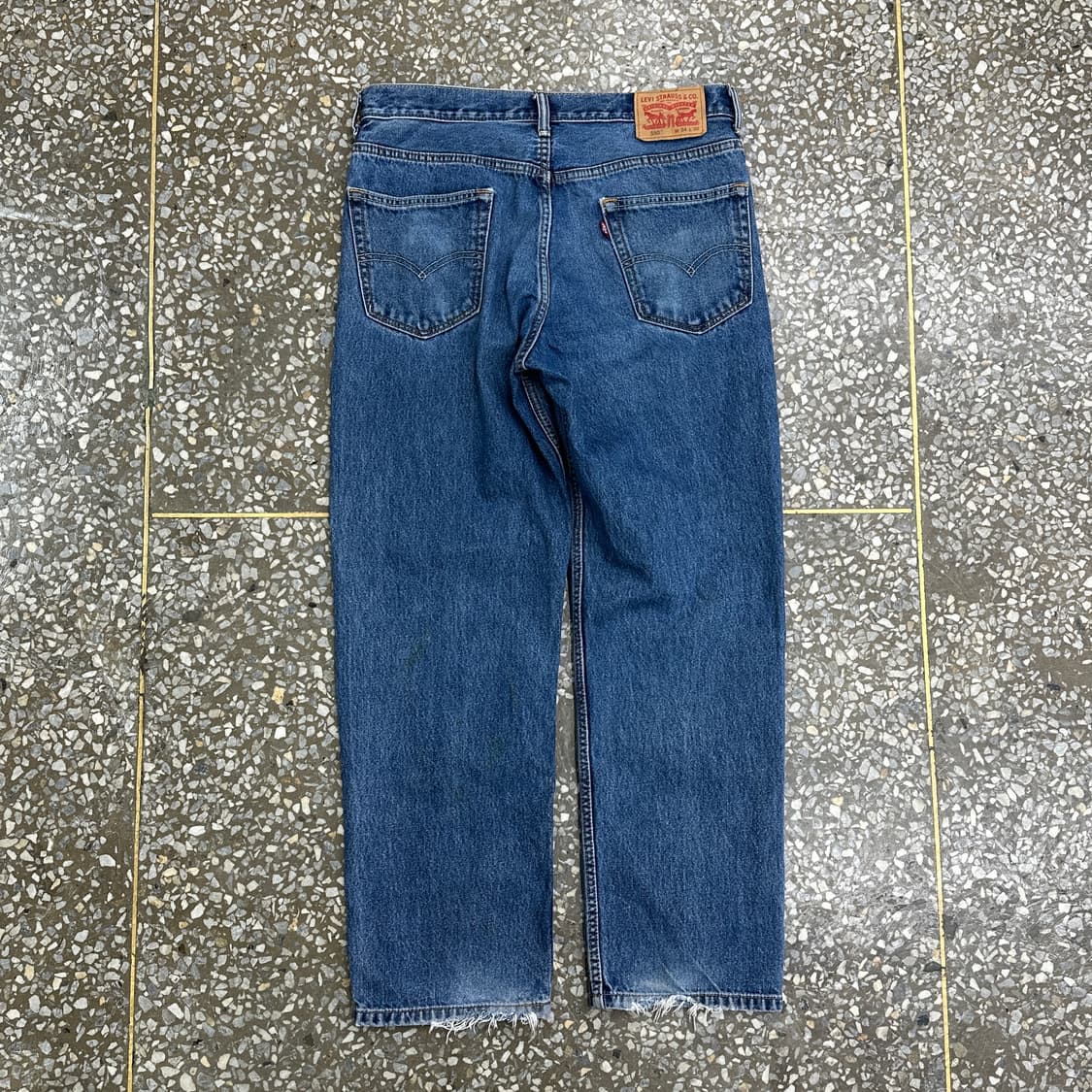 리바이스 550 블루 진 데님 팬츠 34 상품이미지2