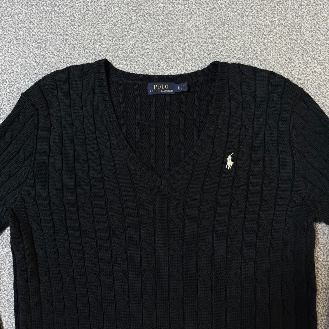 폴로 랄프로렌 브이넥 니트 여성용 상품이미지2