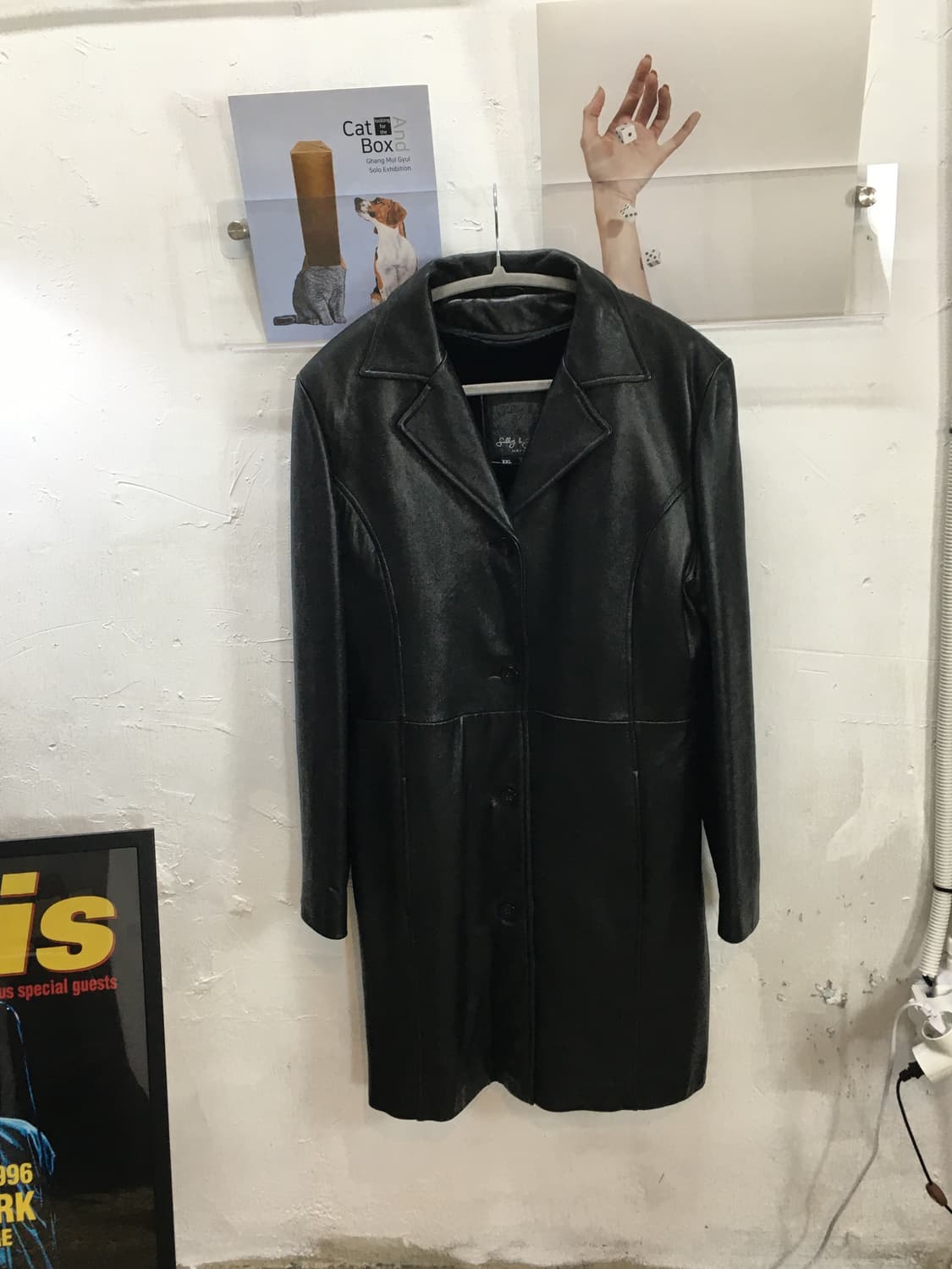 빈티지 가죽 코트 (탈착 퍼조끼0) 상품이미지7