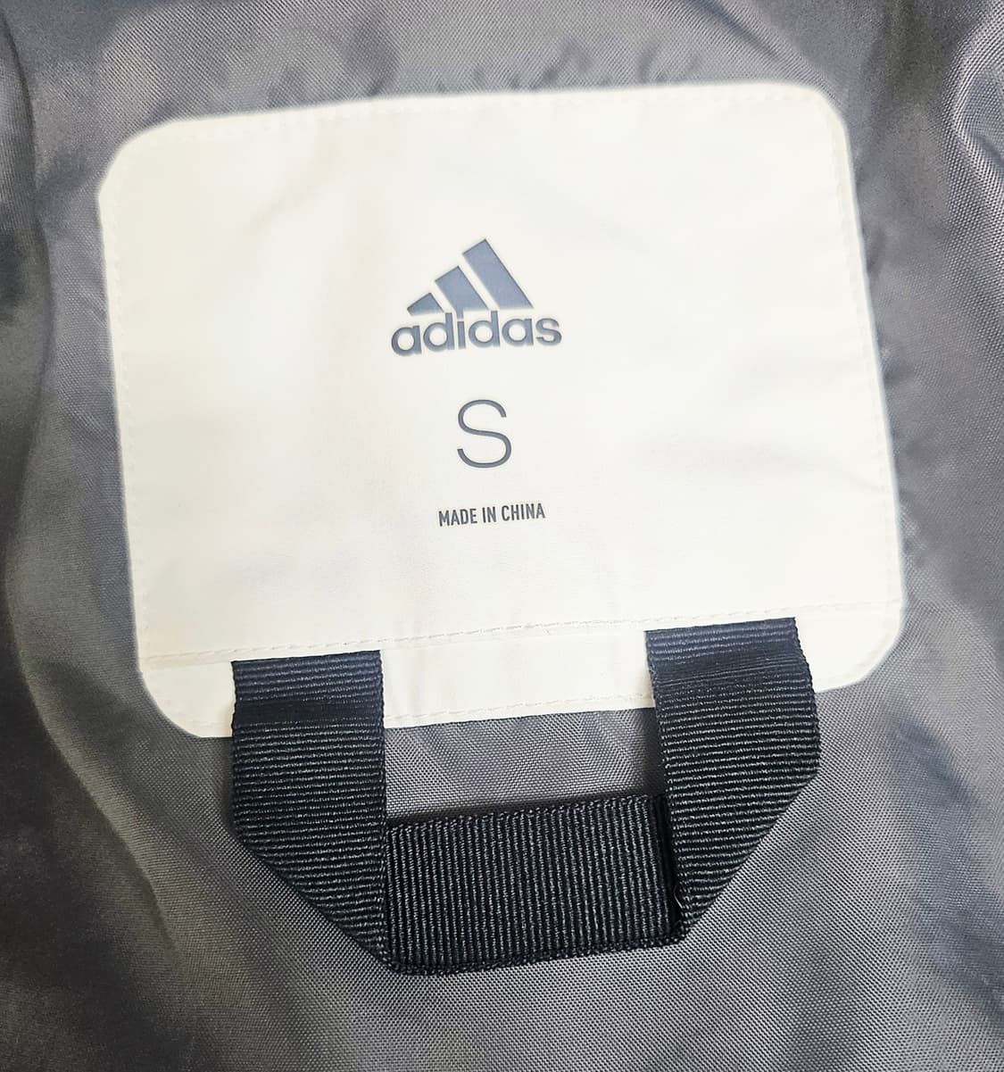 (90~95)S ☆우주매물☆ 아디다스 3st [흰검] 덕다운롱패딩 상품이미지2