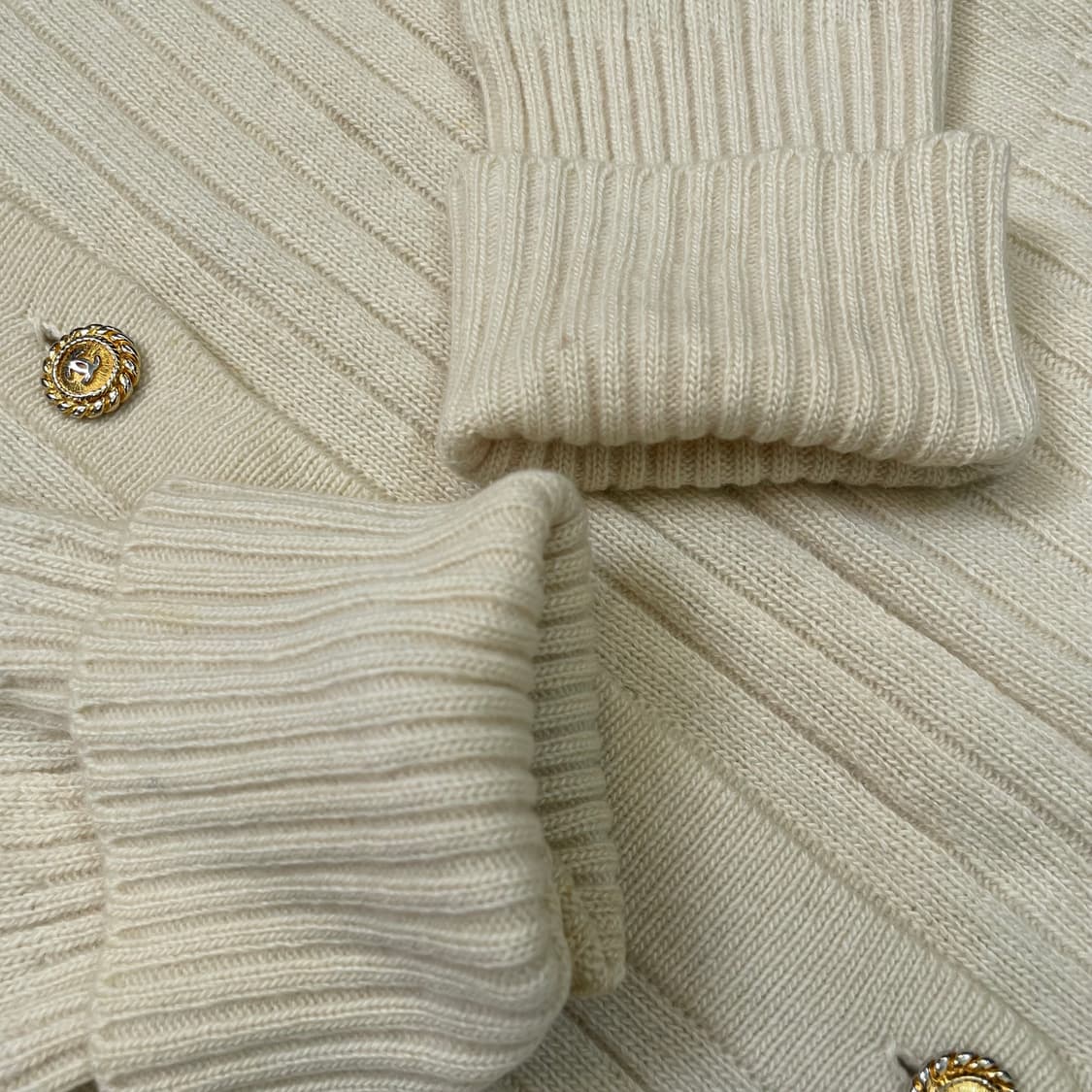 chanel boutique 샤넬 부티크 빈티지 니트 가디건 38 상품이미지6