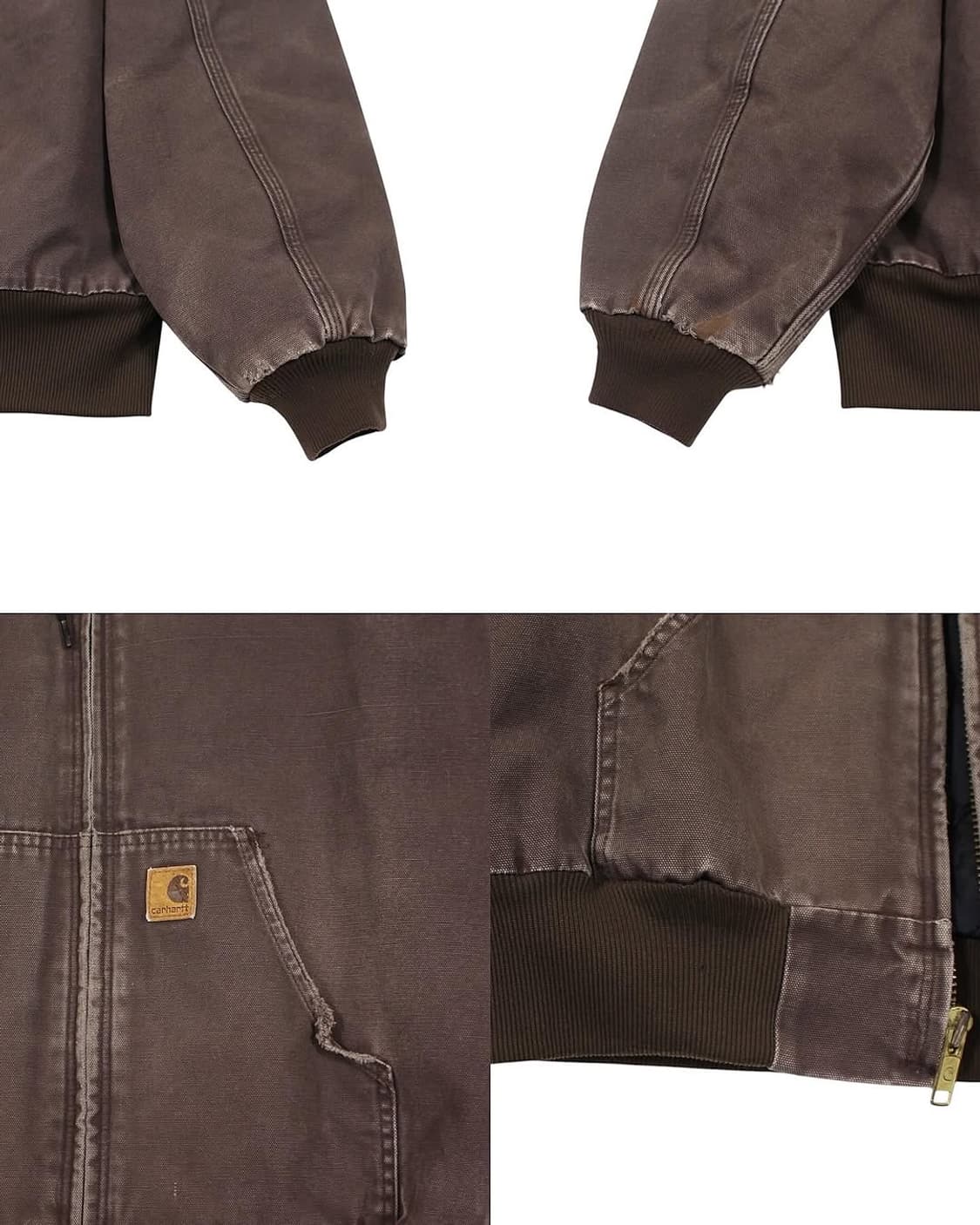 2010 칼하트 J280 DKB 덕 액티브 자켓 다크브라운 빈티지 상품이미지8