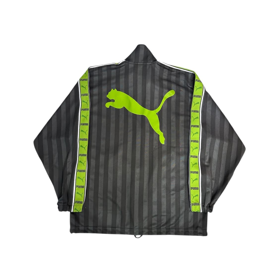 푸마 차콜 그린 빅 로고 사이드 라인 올드스쿨 트랙탑 져지S 상품이미지6