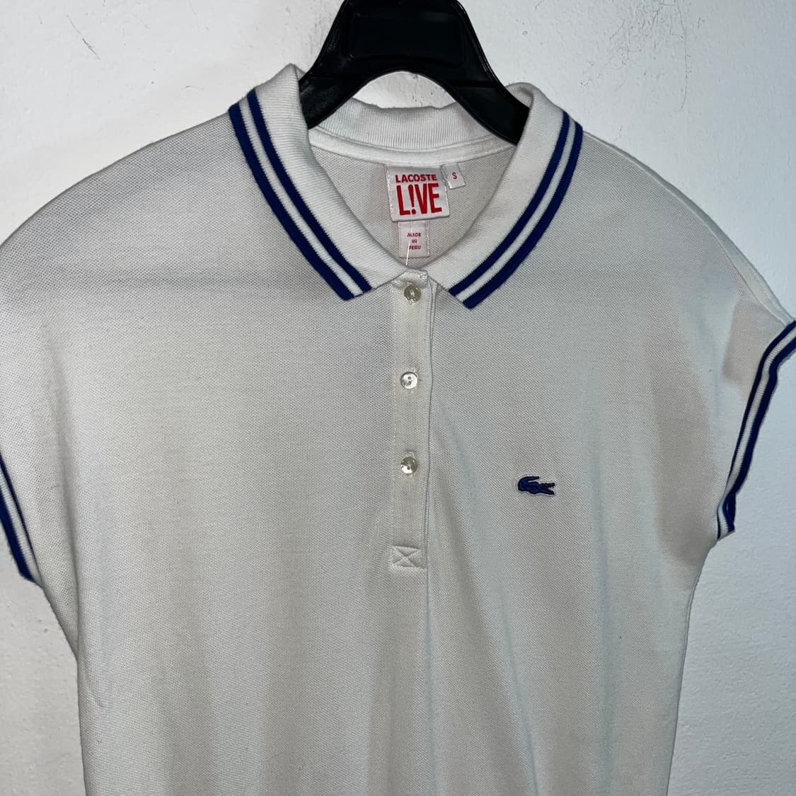 Lacoste White Collar Dress 상품이미지5