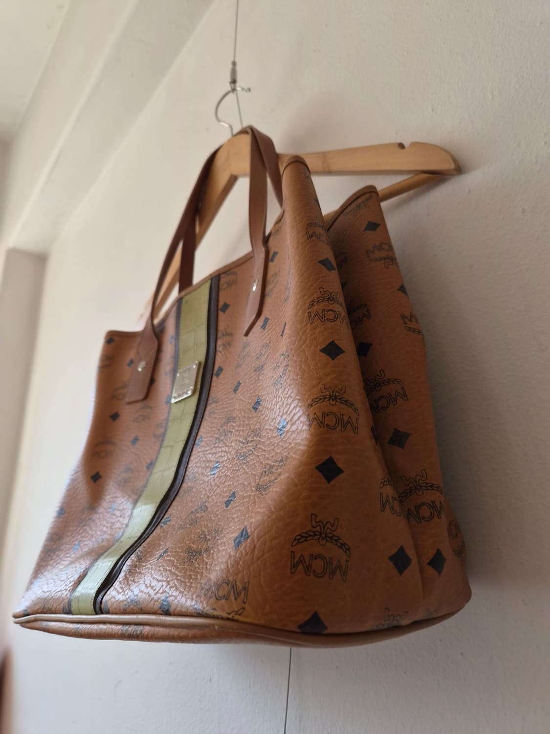 MCM 비세토스 로고 숄더백 쇼퍼백 상품이미지3