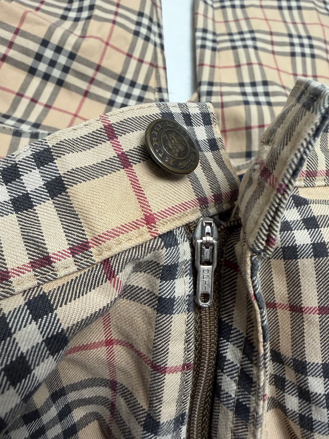 버버리 체크 팬츠 상품이미지5