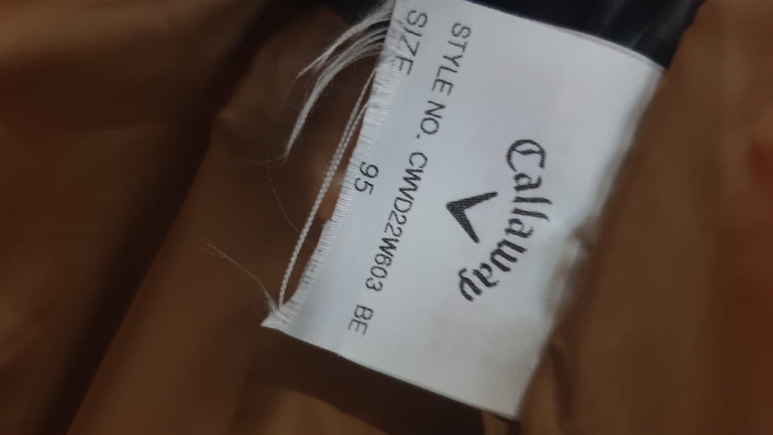 Callaway 여성 레더다운패딩 조끼 95 상품이미지6