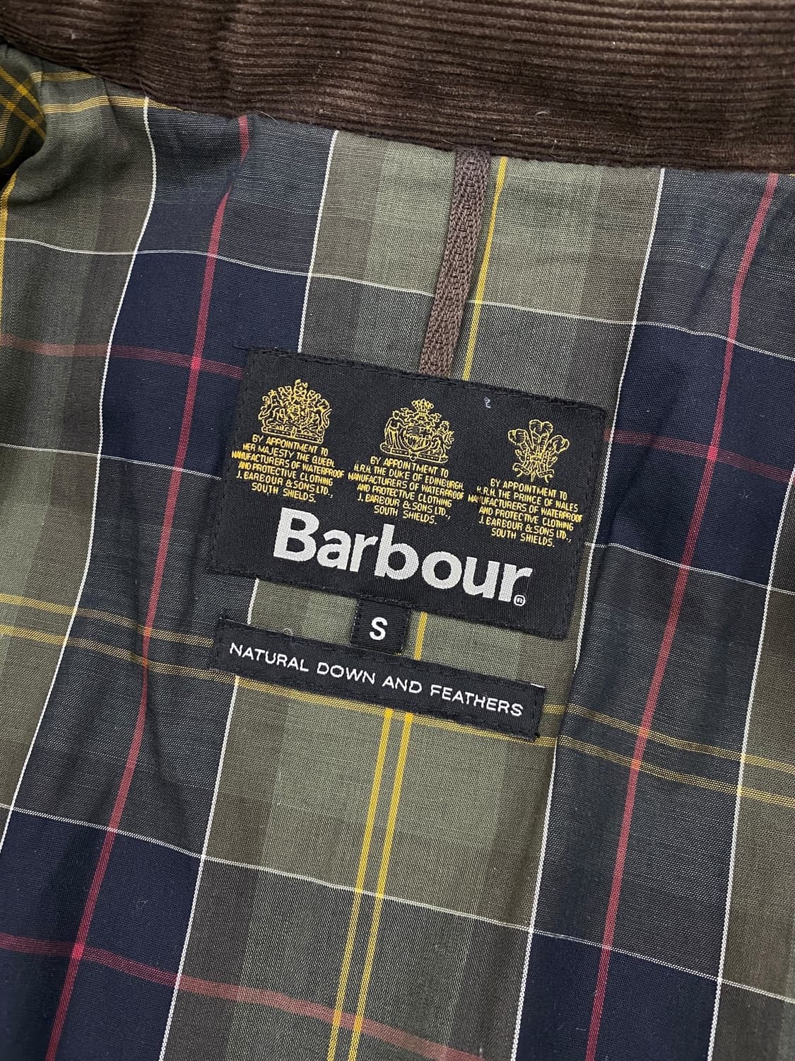 바버 왁스 다운 자켓 상품이미지9