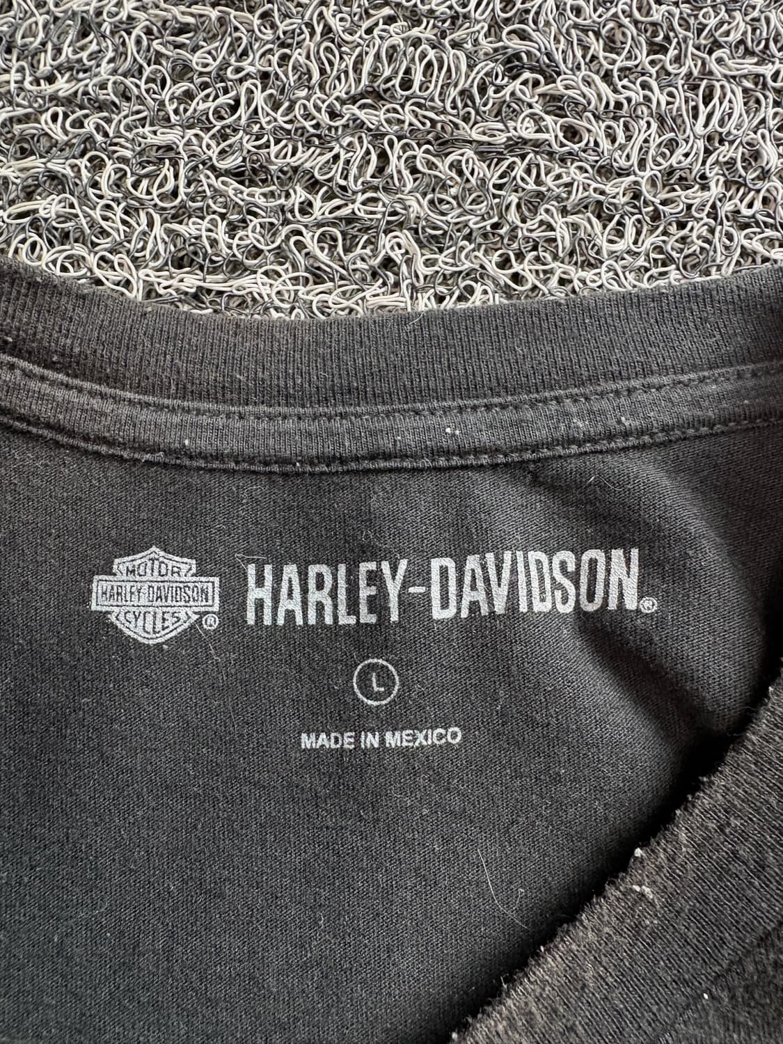 할리데이비슨 핀업걸 빅로고 올드스쿨 반팔티 4198 상품이미지4