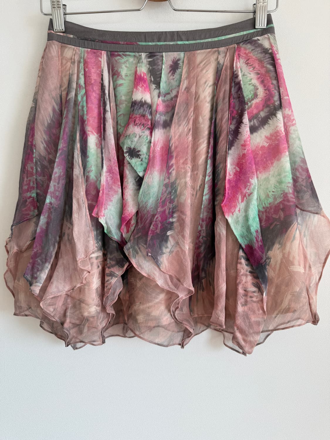 마인(MINE) 실크 스커트 상품이미지2