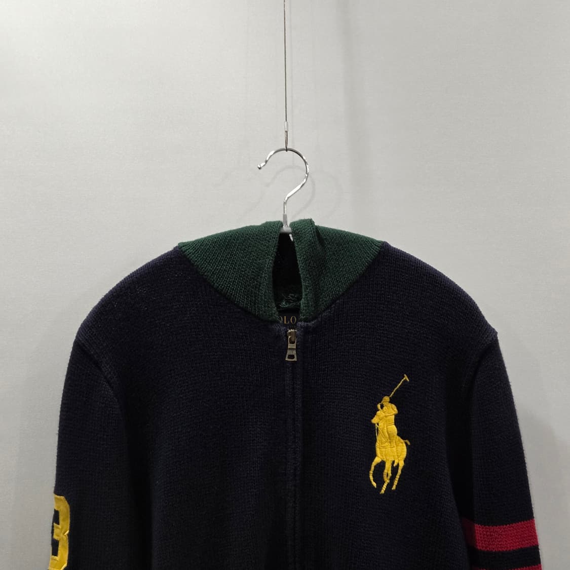 폴로랄프로렌 보이즈 니트 후드집업 XL/18/20 상품이미지2