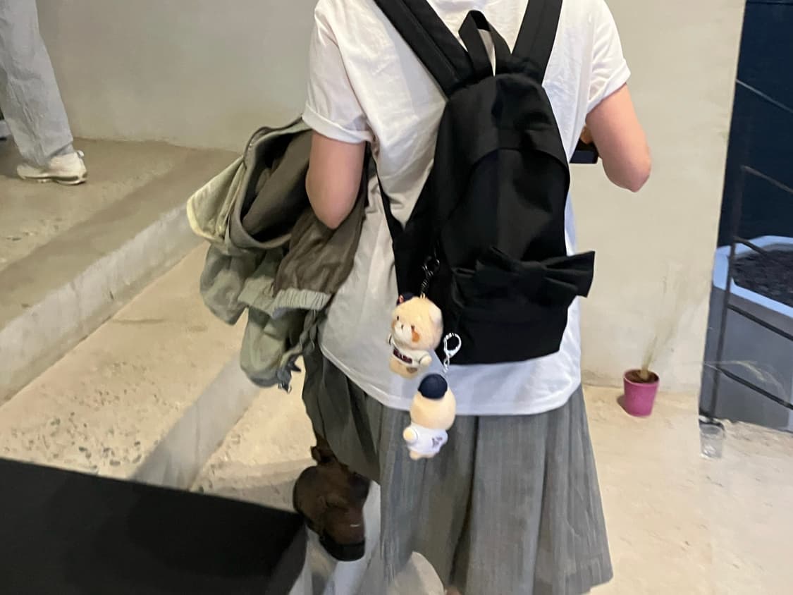 꼼데가르송 걸 리본백팩 상품이미지3