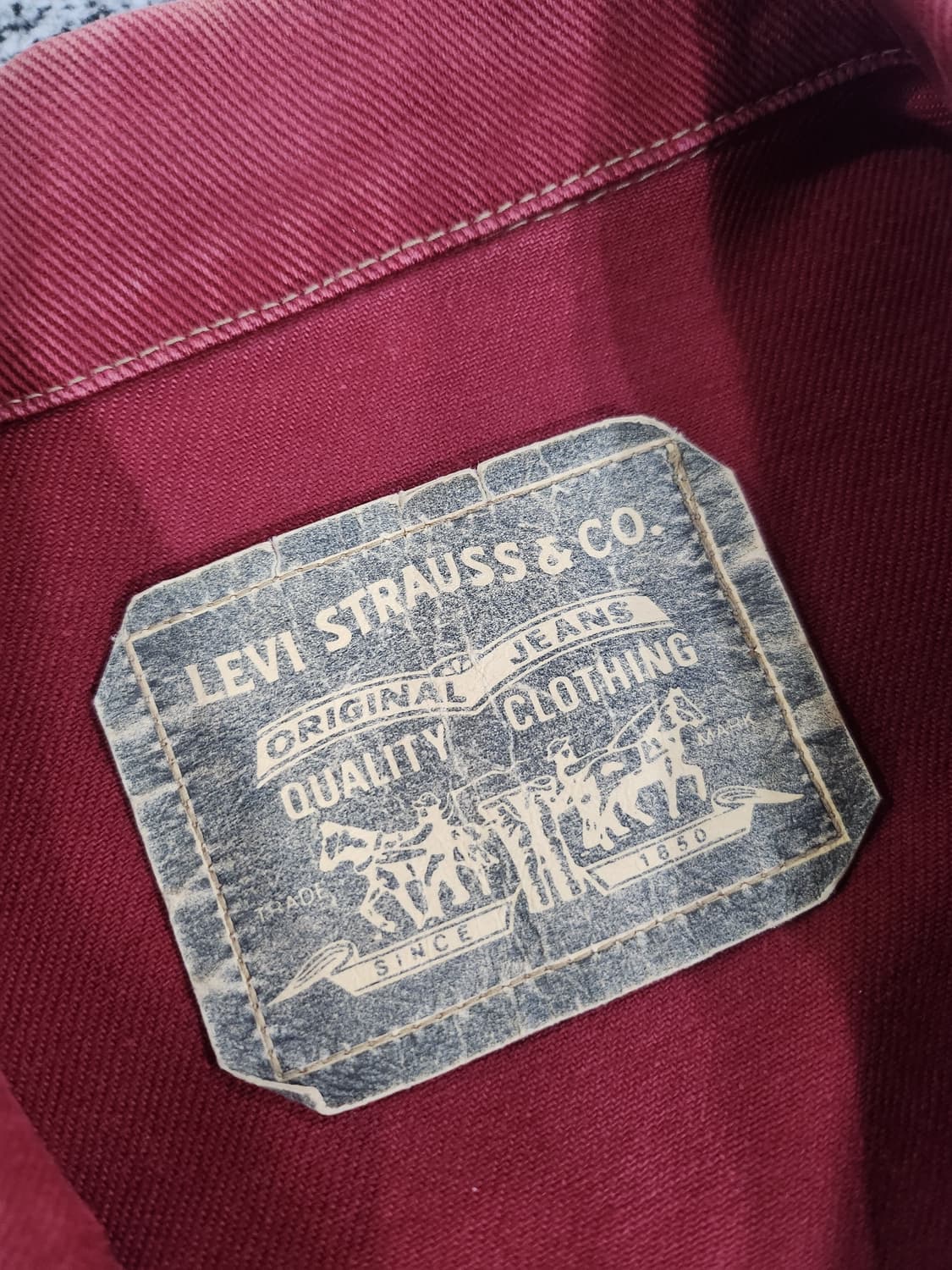 리바이스(Levi's) 레드 데님 재킷 (트러커 재킷) 상품이미지6