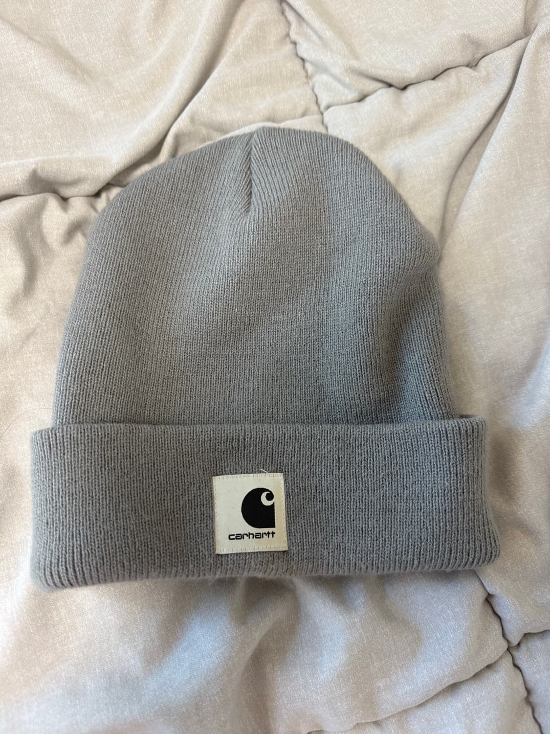 칼하트 비니 그레이 회색 상품이미지1