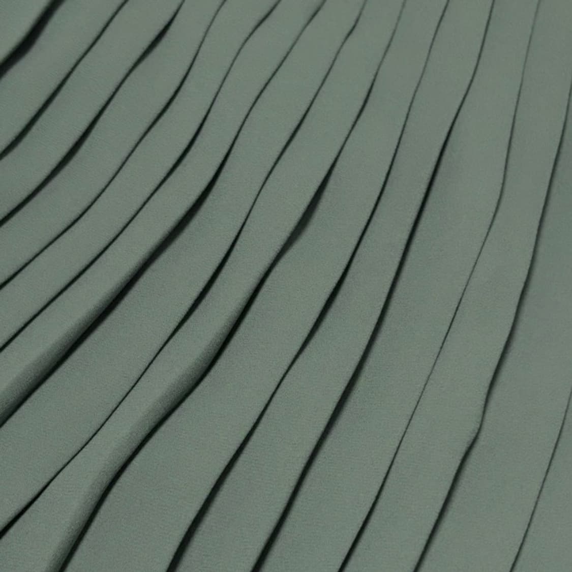 그린 플리츠 스커트 상품이미지3