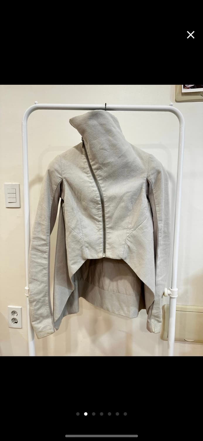 릭오웬스 하이넥 자켓 런웨이 피스 상품이미지2