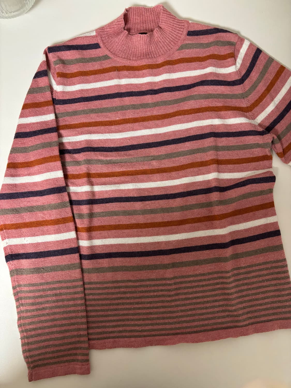 일본 빈티지 스트라이프 니트 상품이미지1