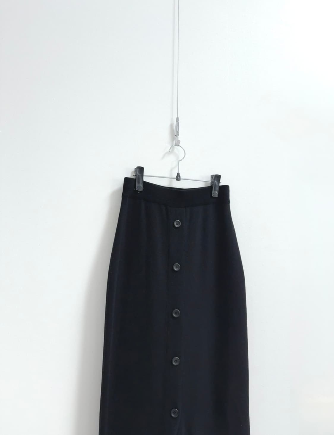 유메르 버튼다운 니트 스커트 상품이미지2