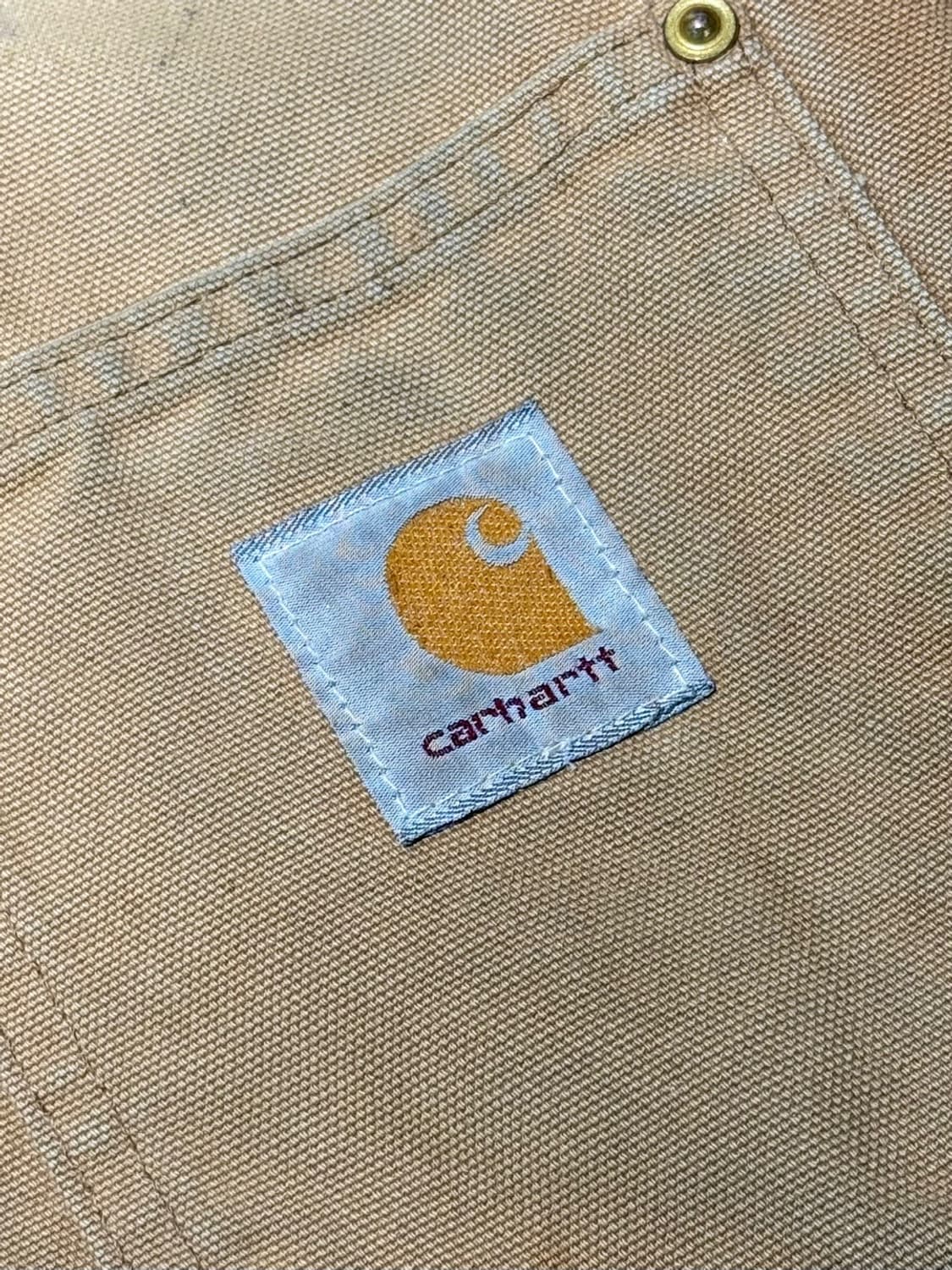 칼하트 90s 베이지 캔버스 초어 자켓 상품이미지7