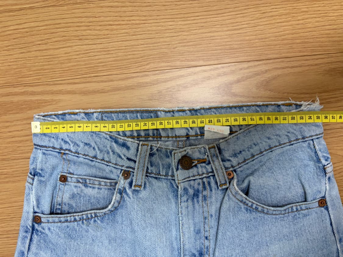 리바이스 505 데님 팬츠 오렌지탭 상품이미지10